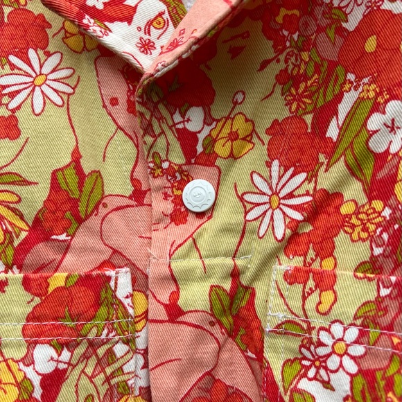 Big Bud Press Spring Rapture Short Sleeve Jumpsuit Size XS - Picture 6 of 8